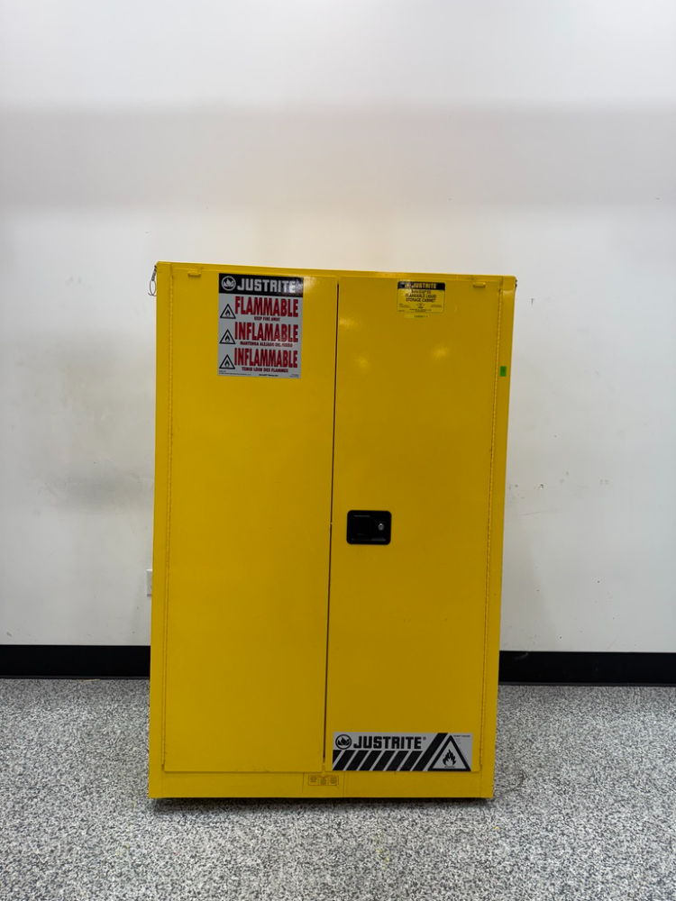 Image of JustRite 45 Gallon Flammable Liquid Storage Cabinet